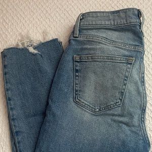 brand new Hollister (ultra high rise crop vintage straight)